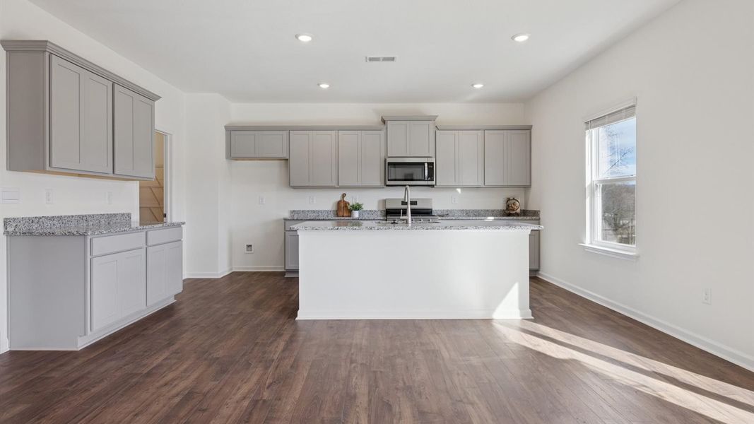 Furnished interior view inside a new home in Whispering Springs, Maryville (Image 9). Furnished interior view inside a new home in Whispering Springs, Maryville (Image 9).