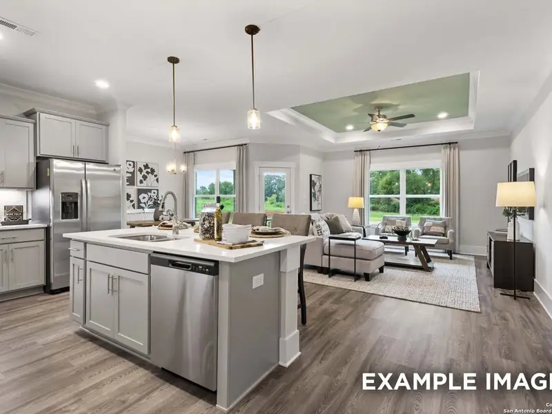 Furnished interior view inside a new home in Hannah Heights, Seguin (Image 11). Furnished interior view inside a new home in Hannah Heights, Seguin (Image 11).