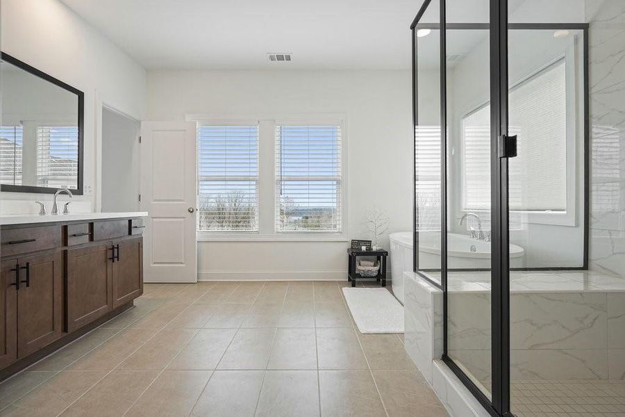 Furnished interior view inside a new home in , Canton (Image 58). Furnished interior view inside a new home in , Canton (Image 58).