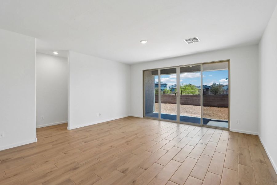 Great room with 4 panel slider upgrade Great room with 4 panel slider upgrade