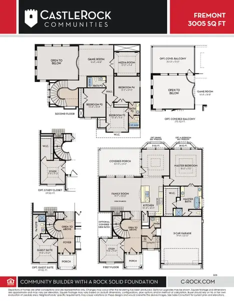 2D floor plan layout of this home in High Park Hill, Arrington, TN (Image 2).