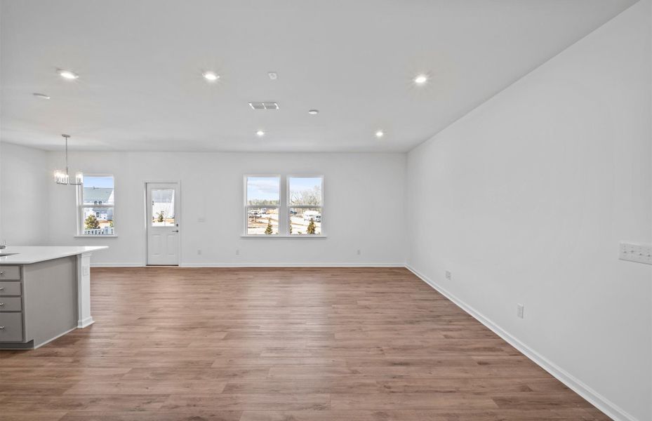 Spacious, unfurnished interior of a new home in Parkside Crossing, Charlotte (Image 21). Spacious, unfurnished interior of a new home in Parkside Crossing, Charlotte (Image 21).