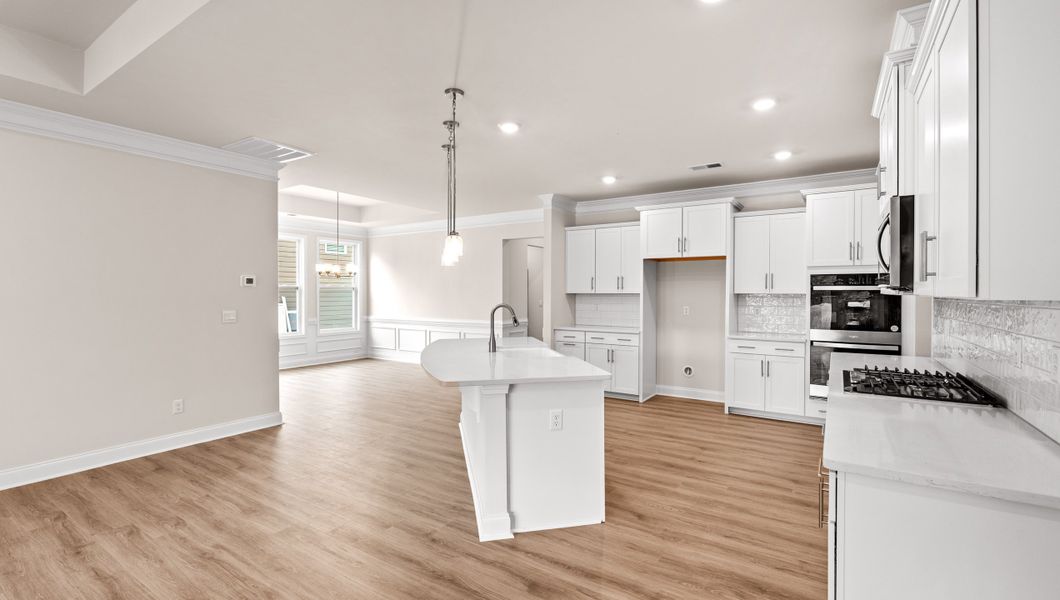 Furnished interior view inside a new home in Campbell Ridge, Piedmont (Image 6).