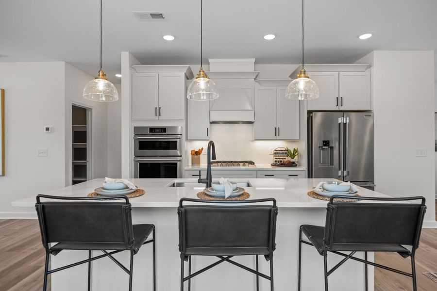 Representative furnished interior of a home built from the The Mitchell Exterior by Davidson Homes LLC in Summers Walk, Davidson (Image 7).