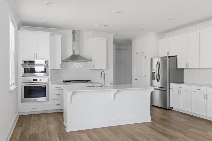Furnished interior view inside a new home in Wellington Estates, Madison (Image 4).