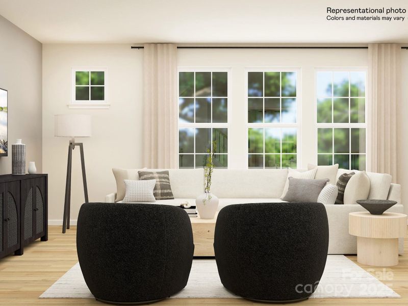 Furnished interior view inside a new home in Village of Waxhaw, Waxhaw (Image 5).