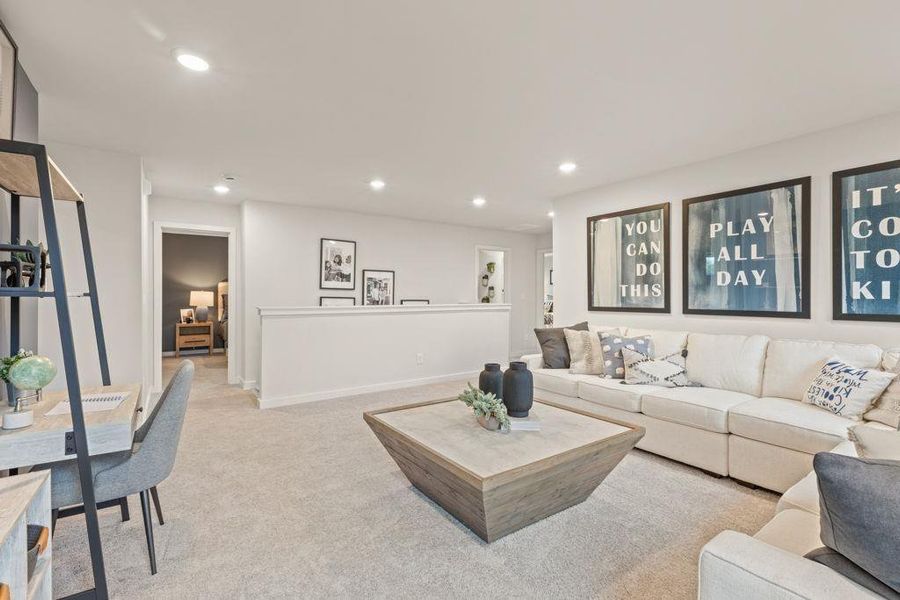 Furnished interior view inside a new home in Echo Grove, Cumming (Image 14). Furnished interior view inside a new home in Echo Grove, Cumming (Image 14).