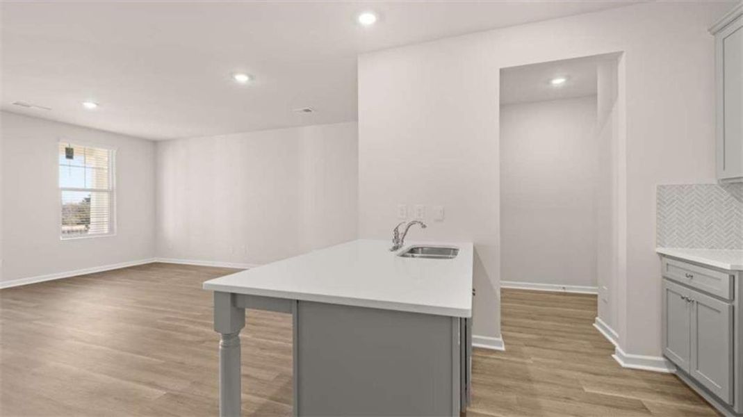 Furnished interior view inside a new home in Brookland Commons, Monroe (Image 8).