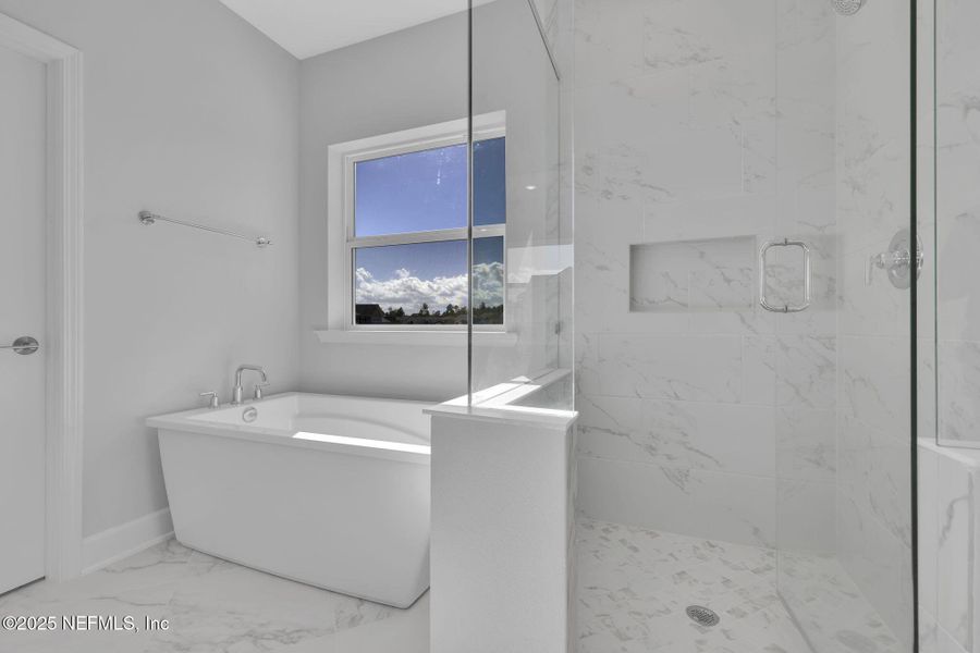 Furnished interior view inside a new home in Crosswinds at Nocatee, Nocatee (Image 10).