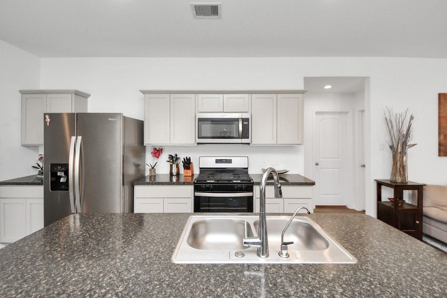 Furnished interior view inside a new home in , Spring (Image 17).