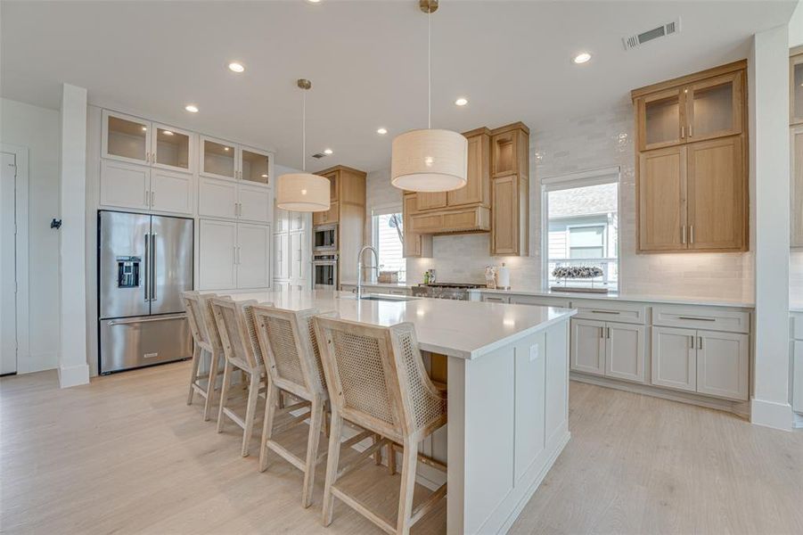Furnished interior view inside a new home in , Eustace (Image 29).