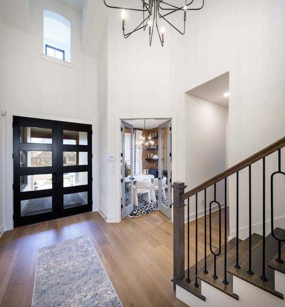 Representative furnished interior of a home built from the 222G by Highland Homes in Quail Hollow, Rockwall (Image 51).