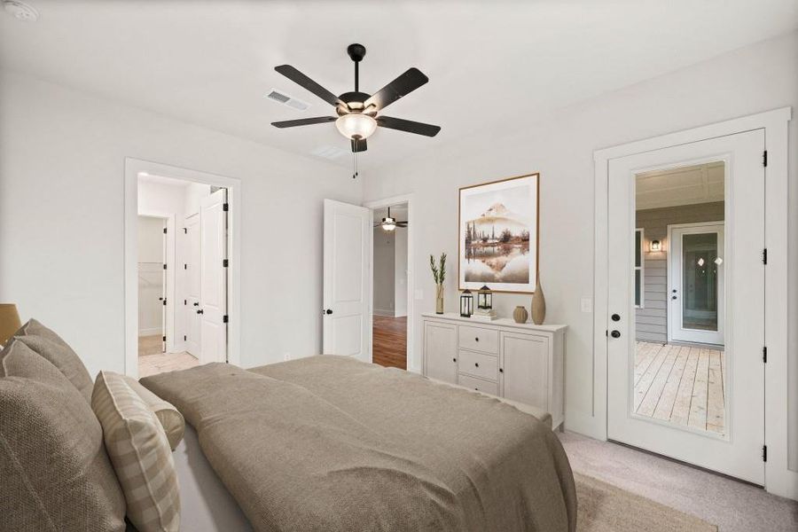 Furnished interior view inside a new home in , Ellijay (Image 5).