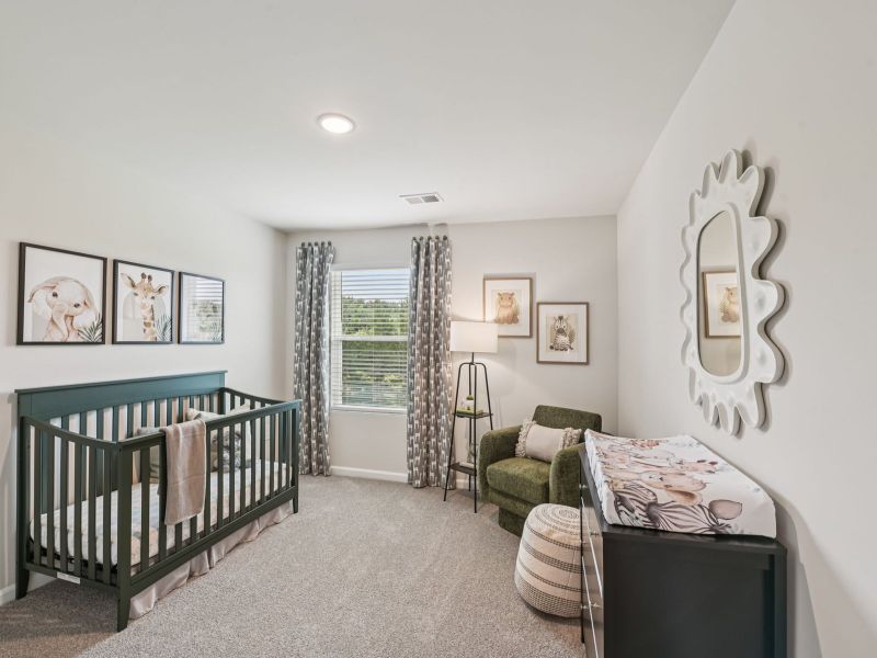 Furnished interior view inside a new home in Oakwood, Mebane (Image 23).