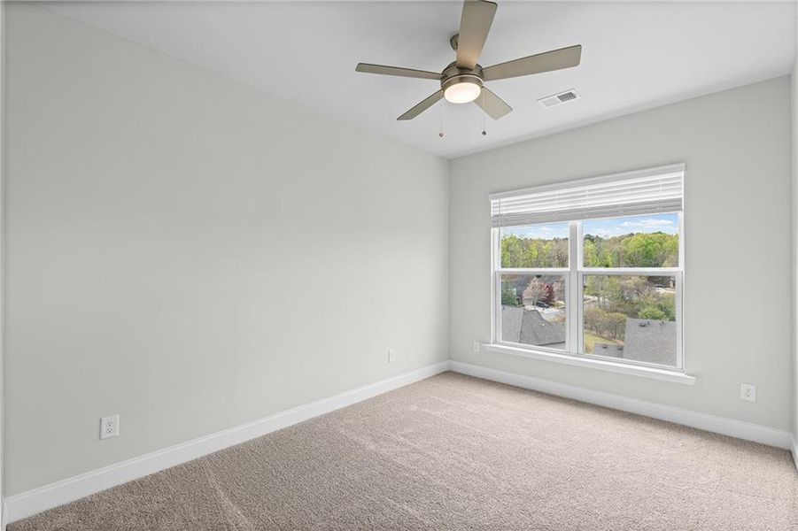 Spacious, unfurnished interior of a new home in Rose Creek, Cumming (Image 18). Spacious, unfurnished interior of a new home in Rose Creek, Cumming (Image 18).