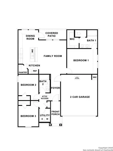 2D floor plan layout of this home in Trace, San Marcos, TX (Image 3). 2D floor plan layout of this home in Trace, San Marcos, TX (Image 3).