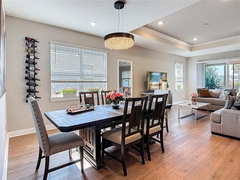 Furnished interior view inside a new home in Del Webb Sunbridge, St. Cloud (Image 5). Furnished interior view inside a new home in Del Webb Sunbridge, St. Cloud (Image 5).