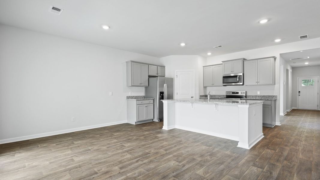 Representative furnished interior of a home built from the DARBY-EXP by D.R. Horton in Hillcrest, Ravenel (Image 11).