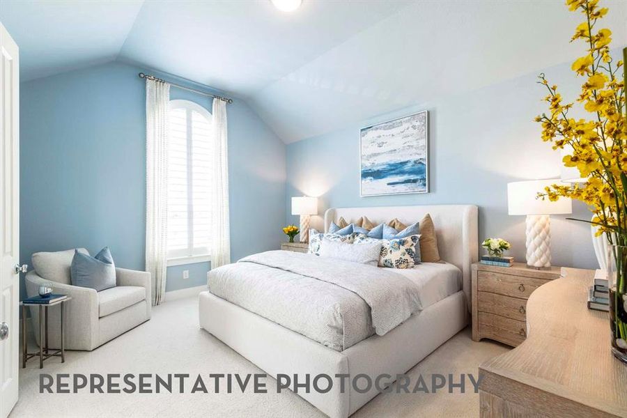 Furnished interior view inside a new home in Mosaic, Celina (Image 15).