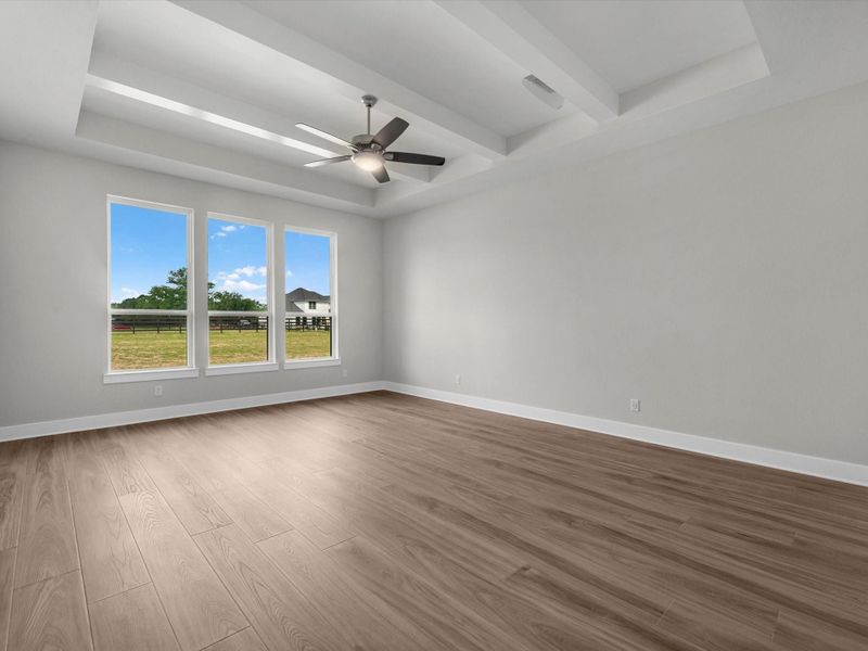 Spacious, unfurnished interior of a new home in The Estates at James Lane, Fulshear (Image 13). Spacious, unfurnished interior of a new home in The Estates at James Lane, Fulshear (Image 13).