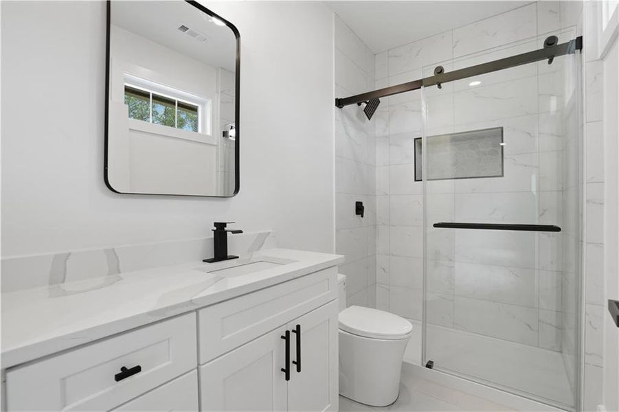Furnished interior view inside a new home in , Marietta (Image 4).