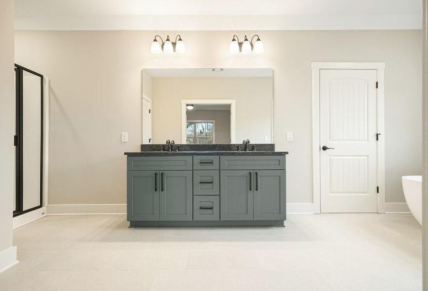 Furnished interior view inside a new home in , Acworth (Image 20).