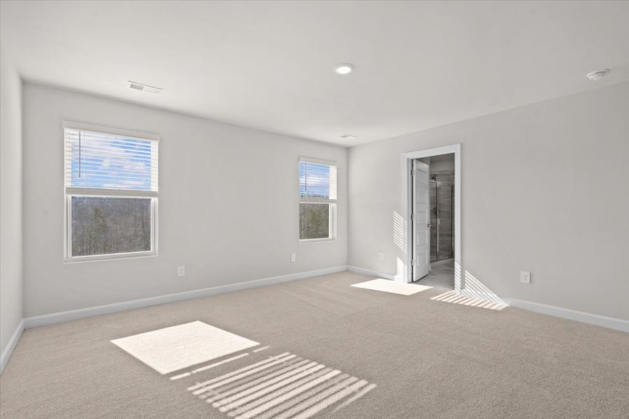 Spacious, unfurnished interior of a new home in Creek Ridge - Heritage Collection, Spartanburg (Image 15).