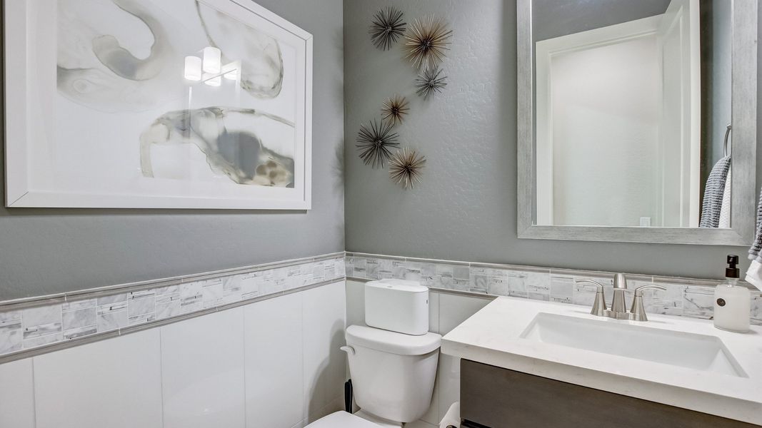 Furnished interior view inside a new home in Mirada Crossing, Goodyear (Image 15).