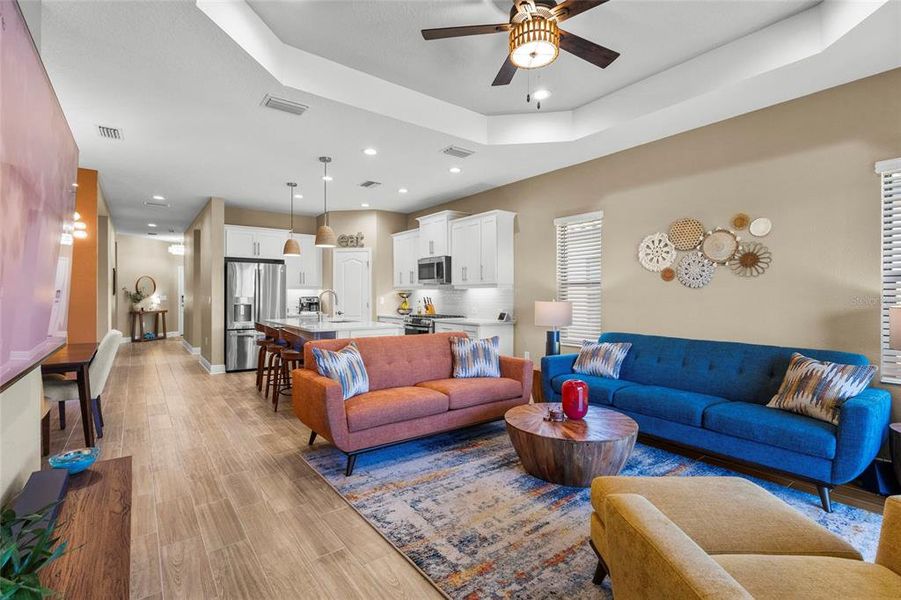 Furnished interior view inside a new home in , Nokomis (Image 12).