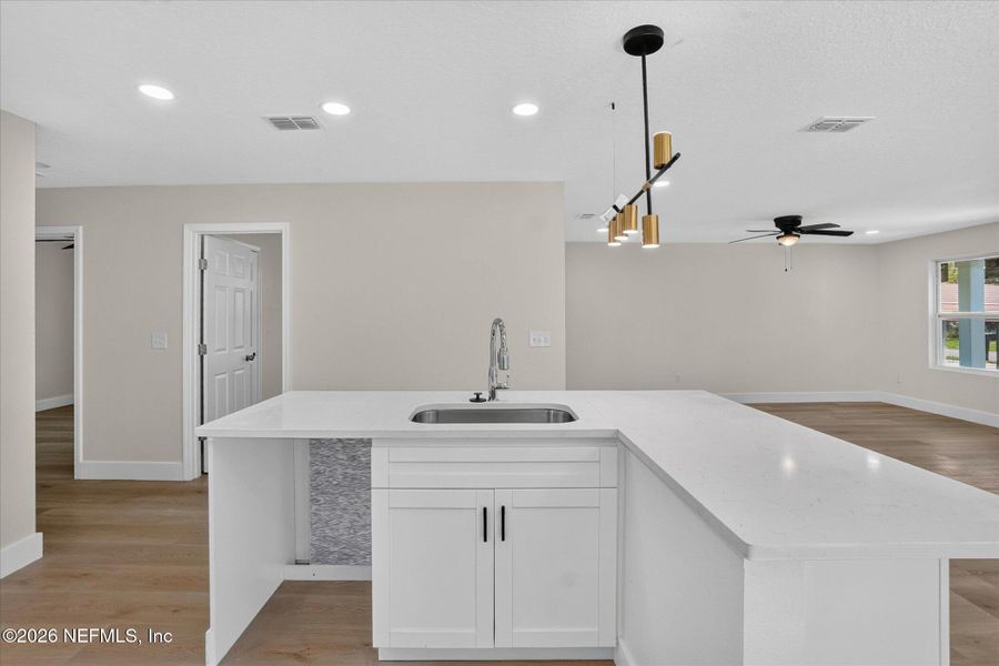 Furnished interior view inside a new home in , Jacksonville (Image 9). Furnished interior view inside a new home in , Jacksonville (Image 9).
