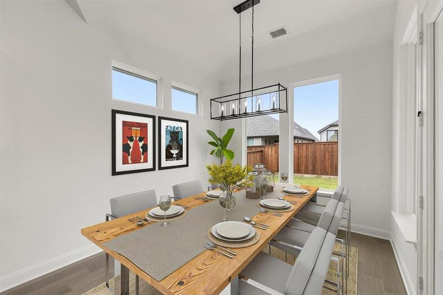 The Wimberley B Dining Room