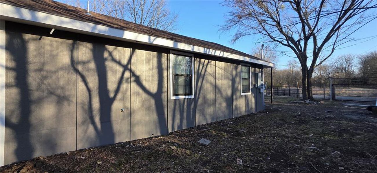 View of side of property