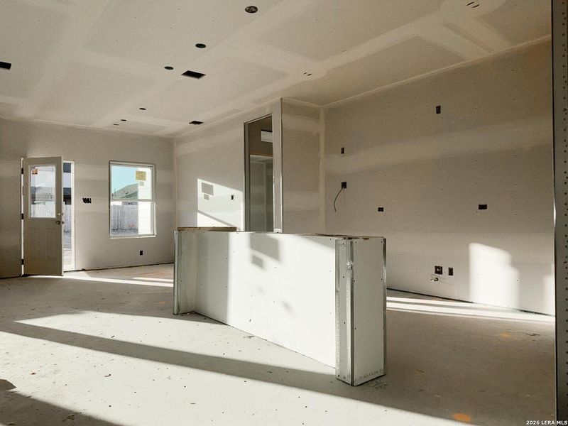 In-progress construction of a new home in Cordova Trails, Seguin, TX (Image 12).