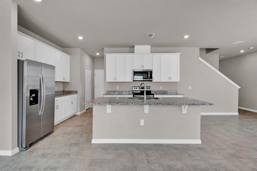 Furnished interior view inside a new home in , Clermont (Image 16).