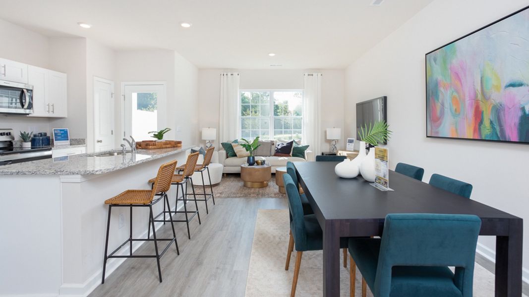 Furnished interior view inside a new home in Henley Ridge, Graham (Image 5).