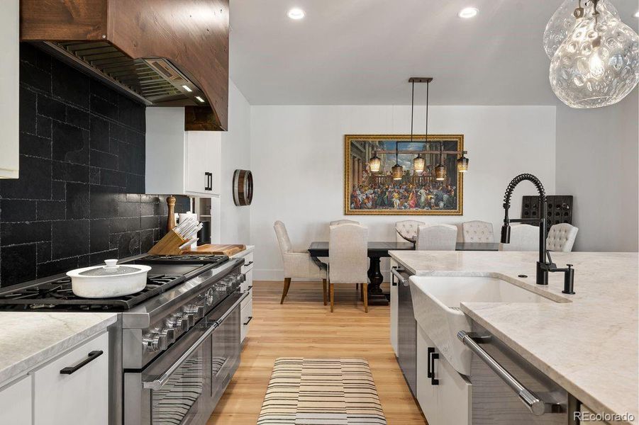 Furnished interior view inside a new home in , Colorado Springs (Image 14).