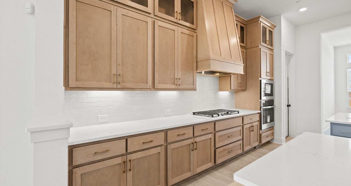 Furnished interior view inside a new home in Sweetwater, Austin (Image 8).