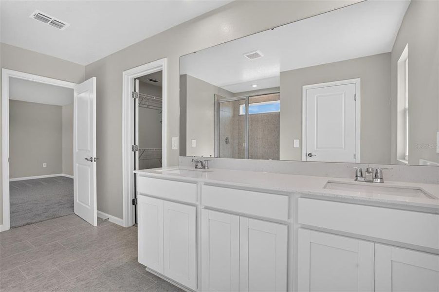 Furnished interior view inside a new home in Sanderling, Palmetto (Image 29). Furnished interior view inside a new home in Sanderling, Palmetto (Image 29).