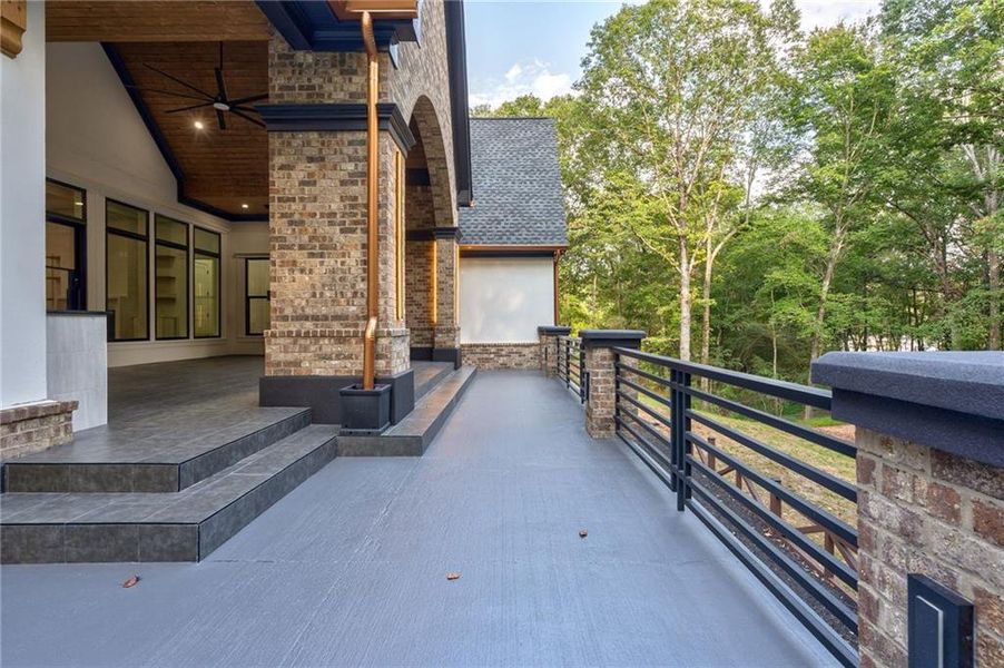 Exterior details and patio area of a home in , Loganville (Image 47). Exterior details and patio area of a home in , Loganville (Image 47).