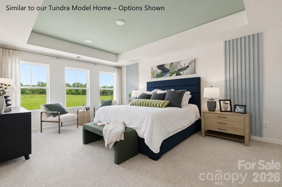 Furnished interior view inside a new home in Westwood Reserve, Charlotte (Image 12). Furnished interior view inside a new home in Westwood Reserve, Charlotte (Image 12).