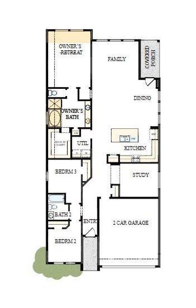 Floorplan – The success of a floorplan is the way you can move through it…You’ll be amazed at how well this home lives…We call it traffic patterns.