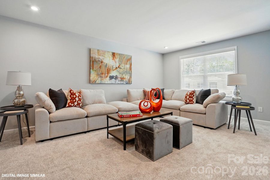 LOFT (UPPER LEVEL) - Photo is for representation purposes of floorplan only - colors, finishes, and options will vary