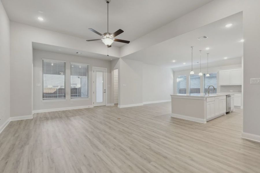 Representative unfurnished interior of a home built from the Carrington by Chesmar Homes in Karis, Crowley (Image 8). Representative unfurnished interior of a home built from the Carrington by Chesmar Homes in Karis, Crowley (Image 8).