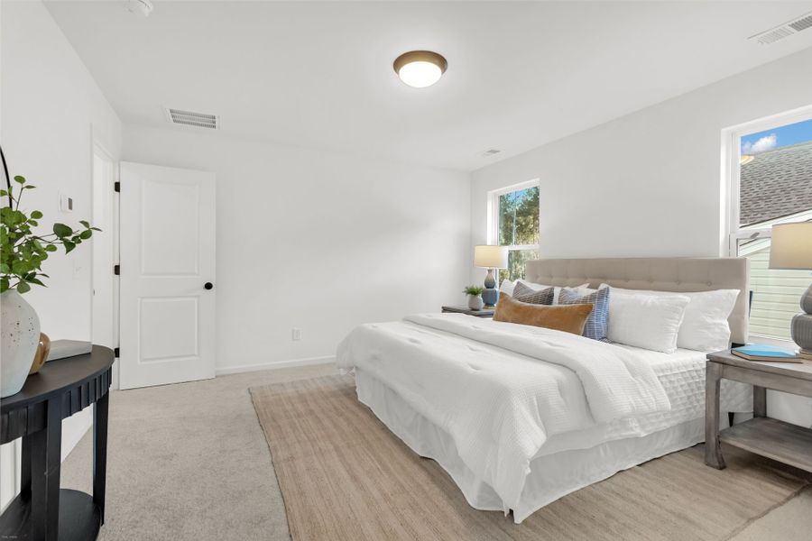 Furnished interior view inside a new home in Homecoming, Ravenel (Image 25).