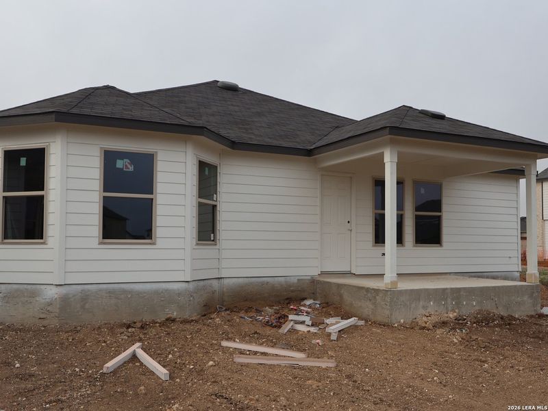In-progress construction of a new home in Winding Brook, San Antonio, TX (Image 25).
