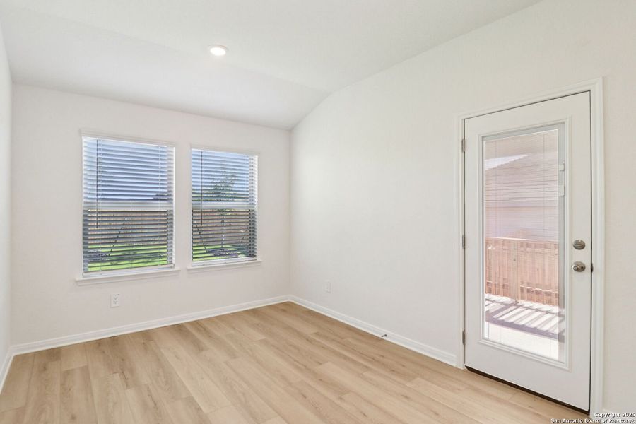 Spacious, unfurnished interior of a new home in Royal Crest, San Antonio (Image 35). Spacious, unfurnished interior of a new home in Royal Crest, San Antonio (Image 35).
