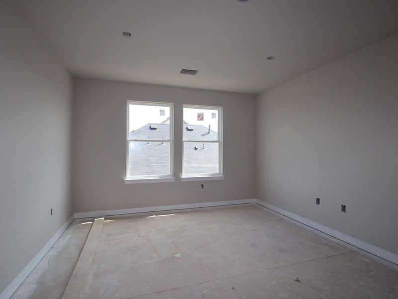 In-progress construction of a new home in Cascades at Onion Creek, Austin, TX (Image 13).