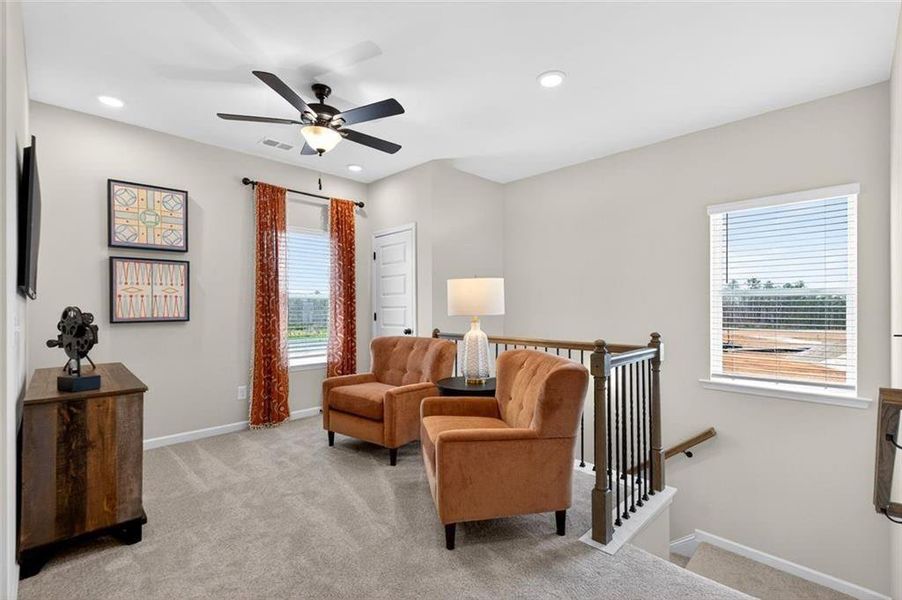 Furnished interior view inside a new home in Fair Oak, Calhoun (Image 43). Furnished interior view inside a new home in Fair Oak, Calhoun (Image 43).