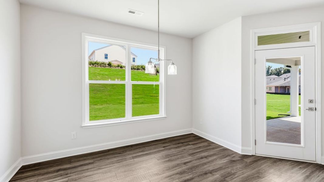 Spacious, unfurnished interior of a new home in Briargate, Fountain Inn (Image 23). Spacious, unfurnished interior of a new home in Briargate, Fountain Inn (Image 23).