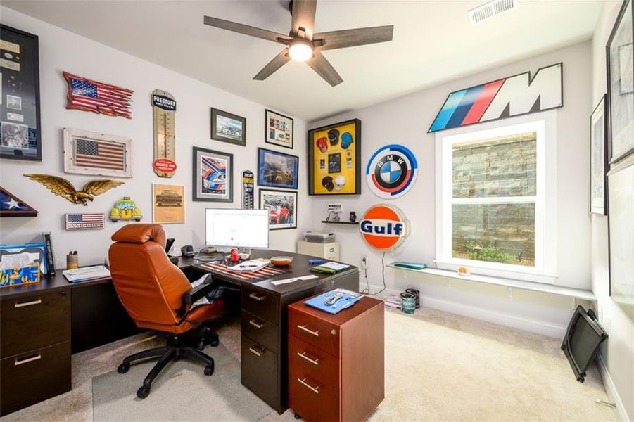 Furnished interior view inside a new home in Holiday Pines, Buford (Image 13).